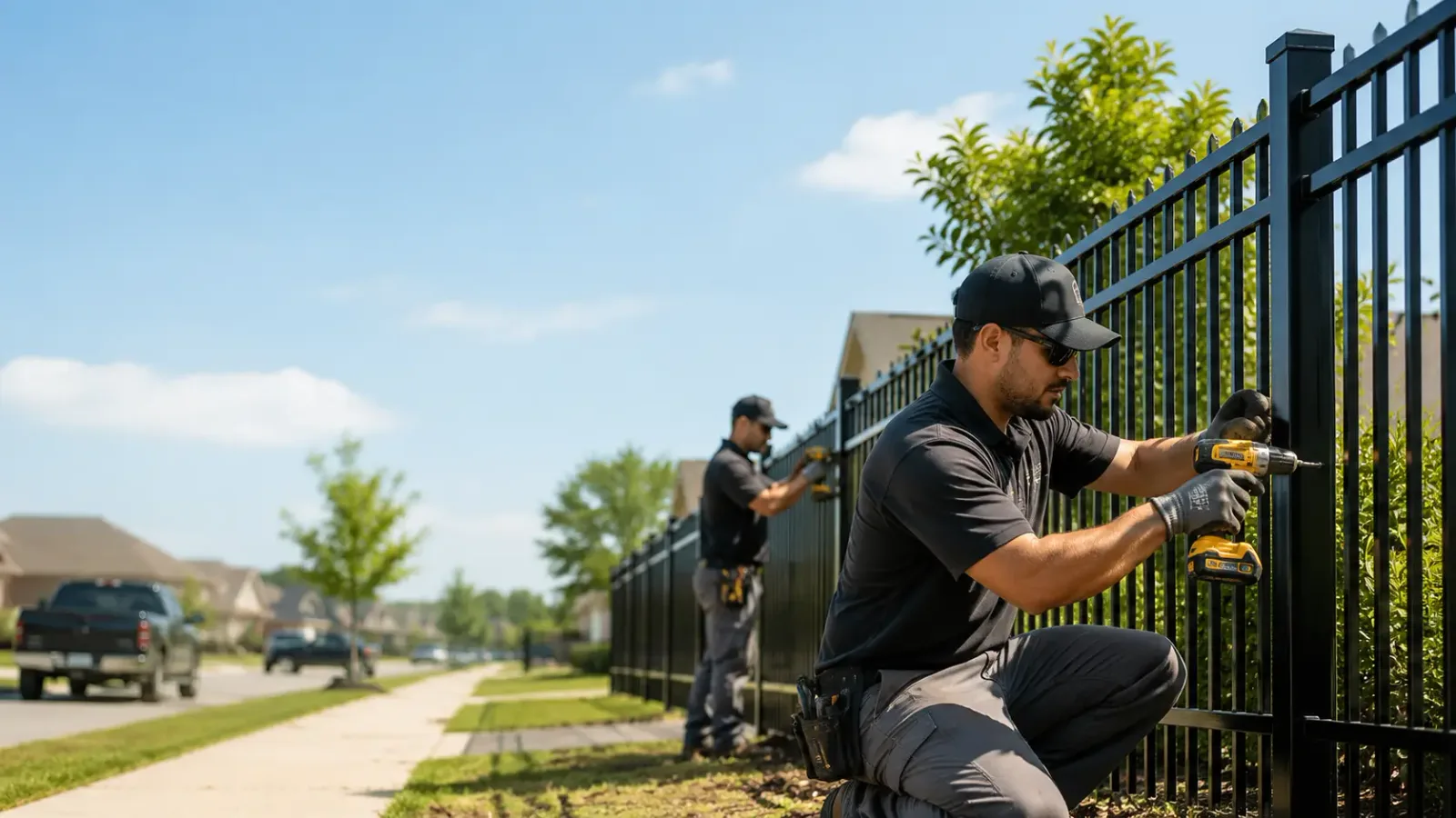 Metal Fence Installation in Shannon, NC